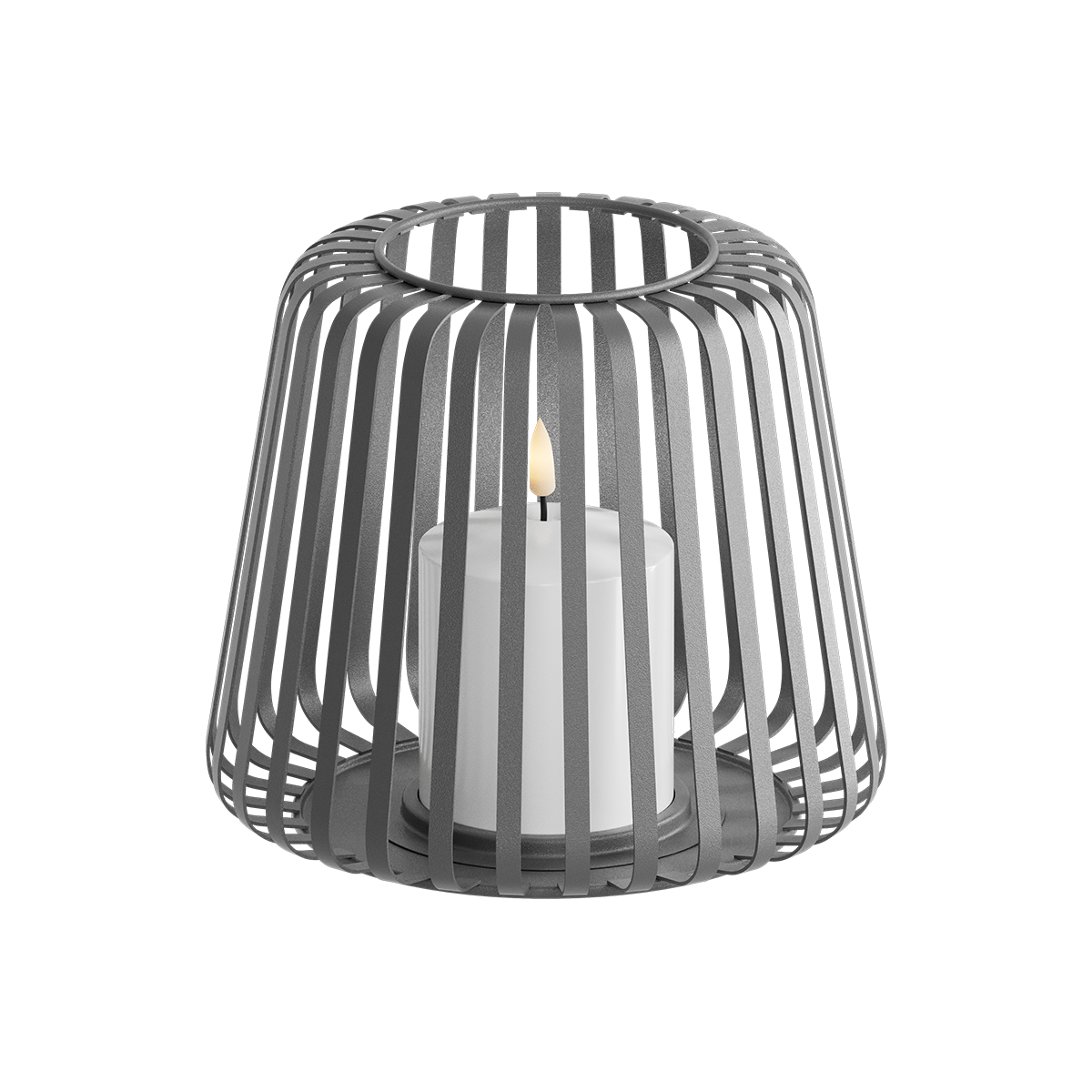 LED latern Ø 20 x 17 cm Hall
