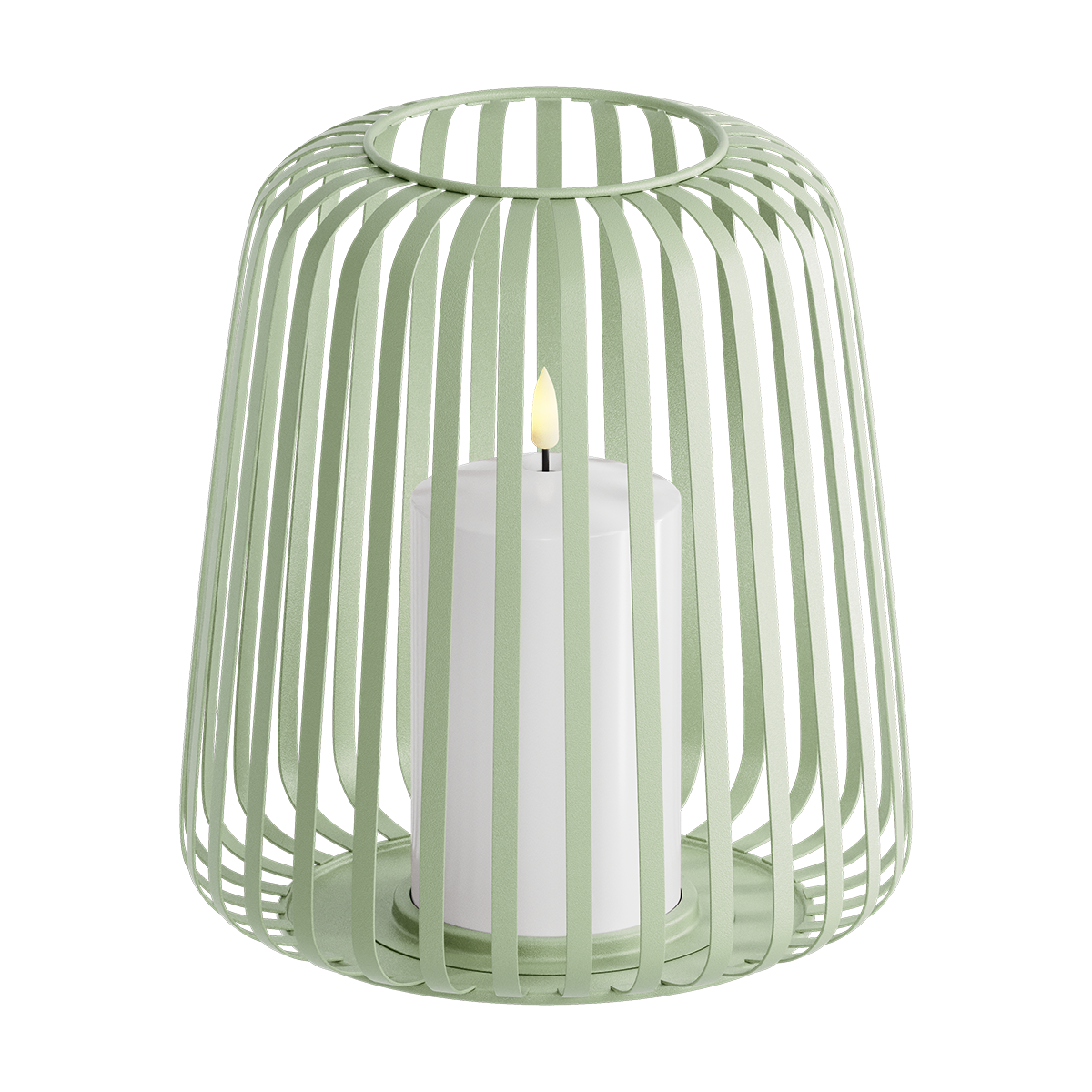 LED Lucerna Ø 20 x 22 cm Zelená