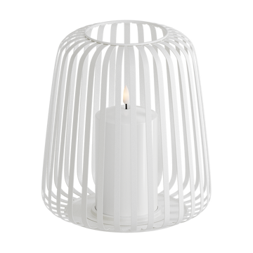 LED Lykt Ø 20 x 22 cm Hvit