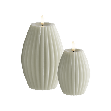 LED soonvalgusti 2 tk, Ø 7,5 x 10 + Ø 10 x 15 cm Salveiroheline