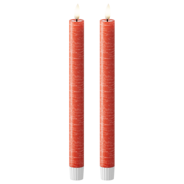 LED kroonvalgusti WetLook Ø 2,2 x 24,5 cm Punane