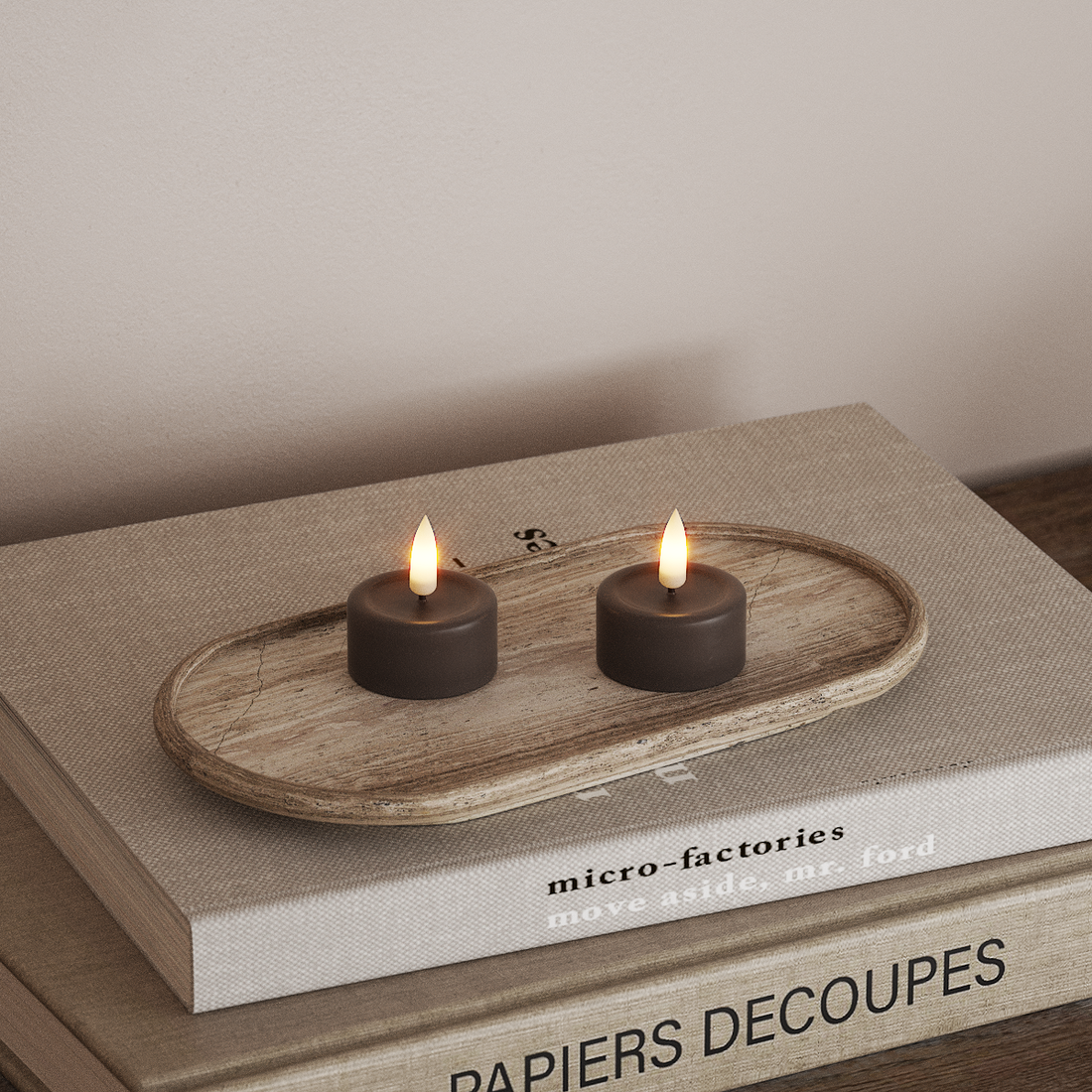 Deluxe Homeart LED arbatos lemputė 2 vnt. Moka LED arbatos lemputė 4