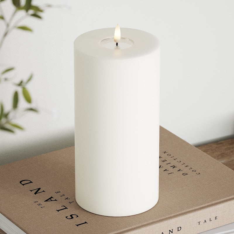 Deluxe Homeart LED blokové světlo Ø 10 x 20 cm Bílá