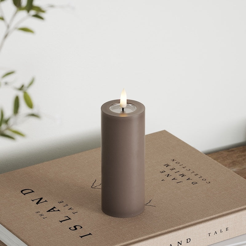 Deluxe Homeart LED plokkvalgusti Ø 5 x 12,5 cm Mokka