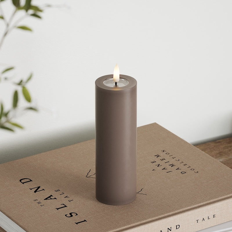 Deluxe Homeart LED blokinis šviestuvas Ø 5 x 15 cm Moka