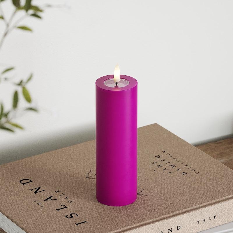 Deluxe Homeart LED blokinis šviestuvas Ø 5 x 15 cm Violetinė