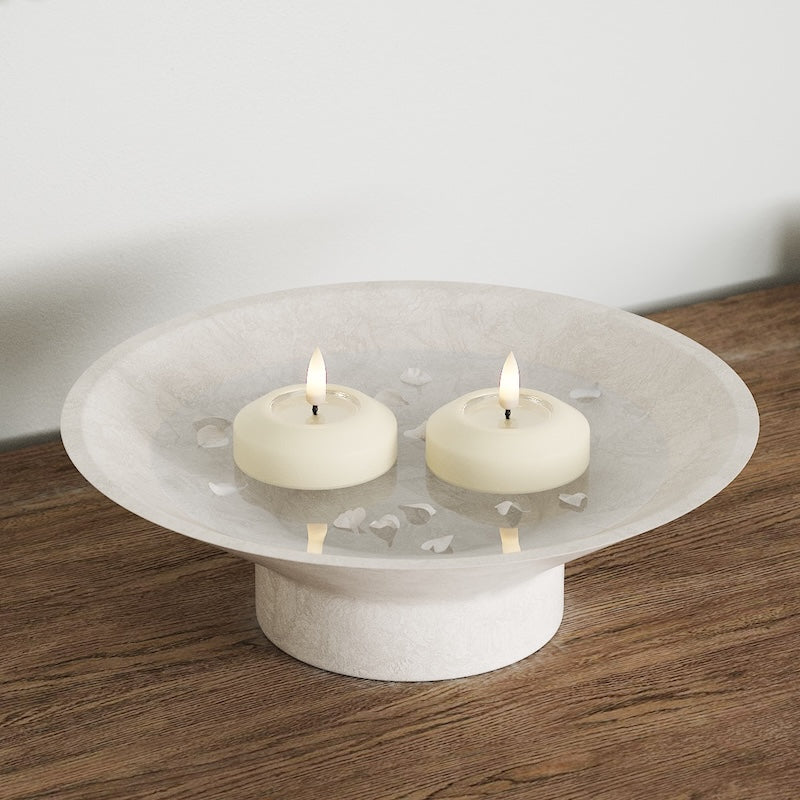 Deluxe Homeart LED plūduriuojantis šviestuvas Ø 6,1 cm (2 vnt.) Kremas