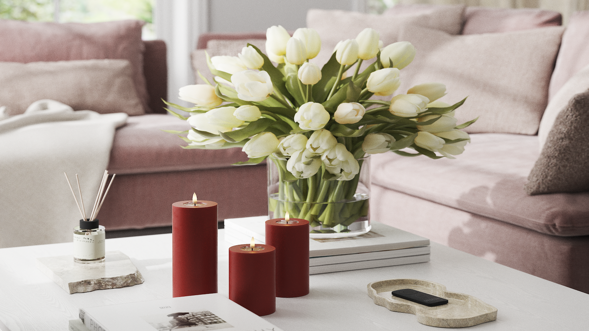Naturlig tro LED Blokker lys med Wetlook ™ Design