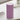 LED Bloklys Ø 10 x 20 cm Lavendel