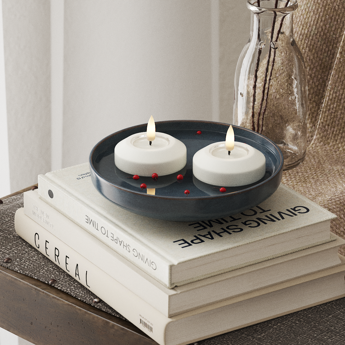 Deluxe Homeart LED Plovoucí světlo Ø 6,1 cm 2 ks Bílá LED plovoucí světlo 4