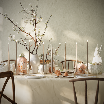 Deluxe Homeart LED-küünlavalguse pakett – Karamell - 8 tk 38 cm küünlaid pakend 1