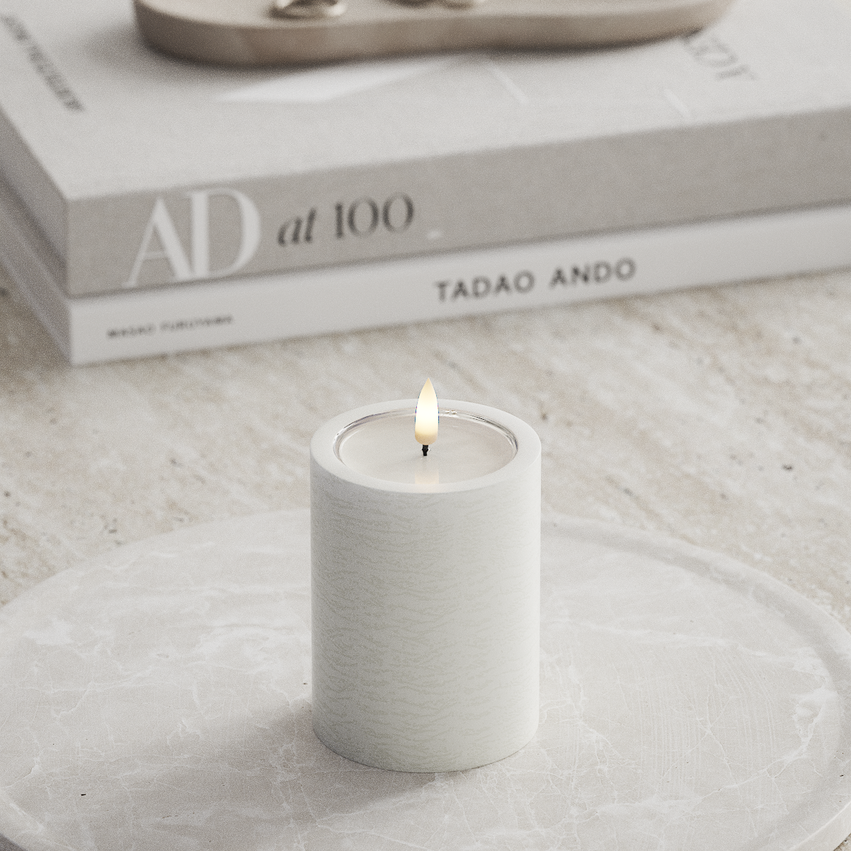 Deluxe Homeart Unique LED blokinis šviestuvas D 7,5 x 10 cm Balta unique bloko lemputė 1