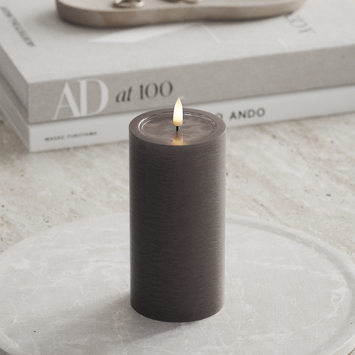 Deluxe Homeart Unique LED blokinis šviestuvas D 7,5 x 15 cm Moka unique bloko lemputė 1