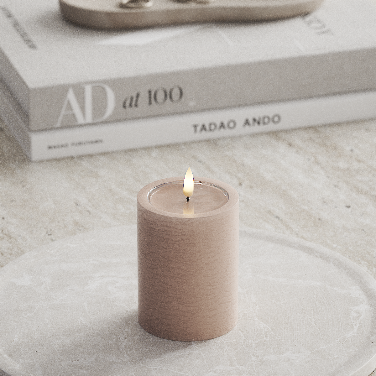 Deluxe Homeart Unique LED blokové světlo D 7,5 x 10 cm Růžová unique blokové světlo 1