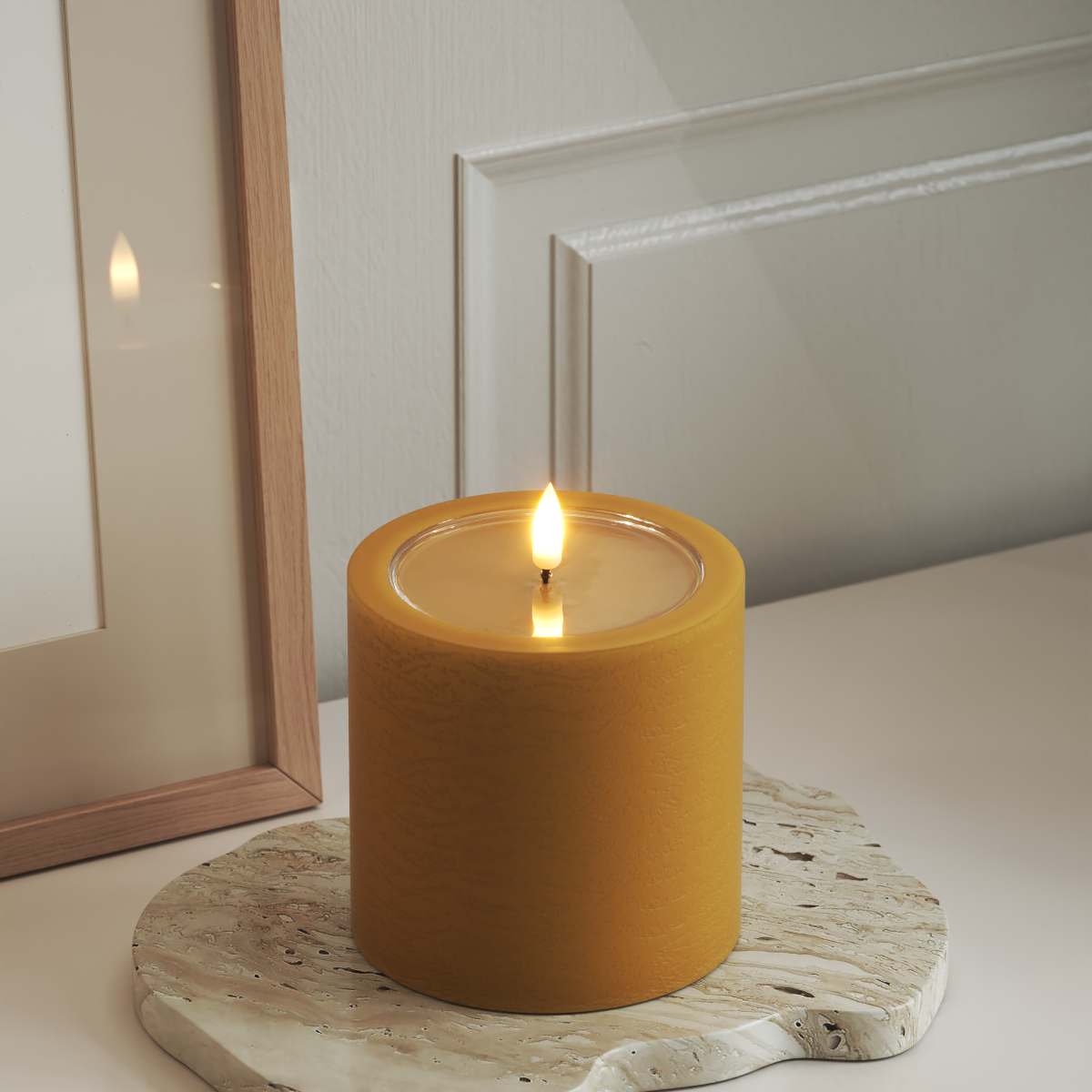 Deluxe Homeart Unique LED blokové světlo D 10 x 10 cm Kariová unique blokové světlo 3