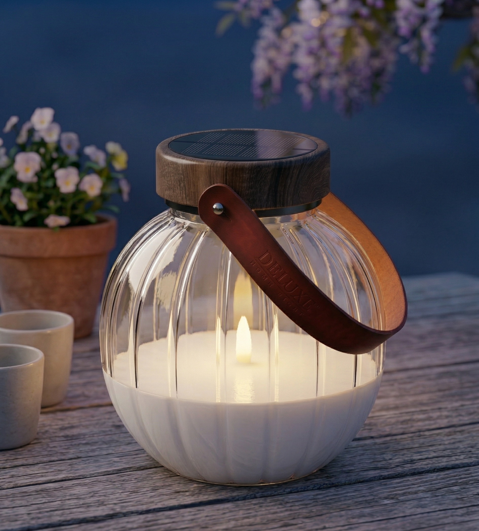 LED -Glass Landers 20cm